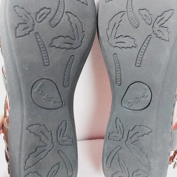 BOC Women's Brown Concept Kesia Leather Classic Gladiator Sandal Size 7M - Picture 11 of 15